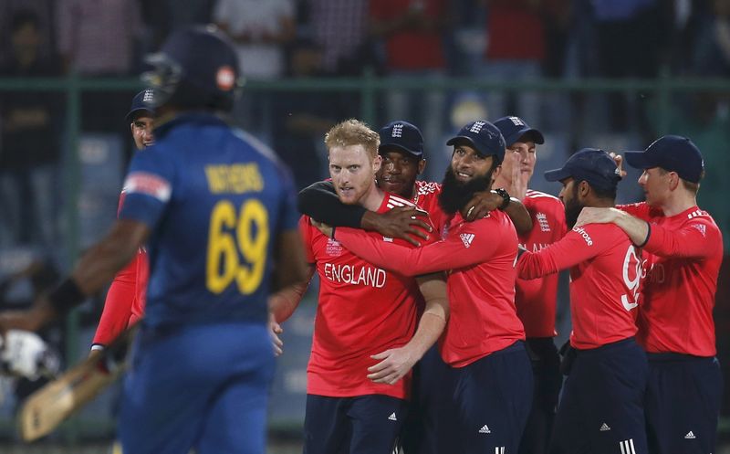 © Reuters. Cricket - Sri Lanka v England - World Twenty20 cricket tournament