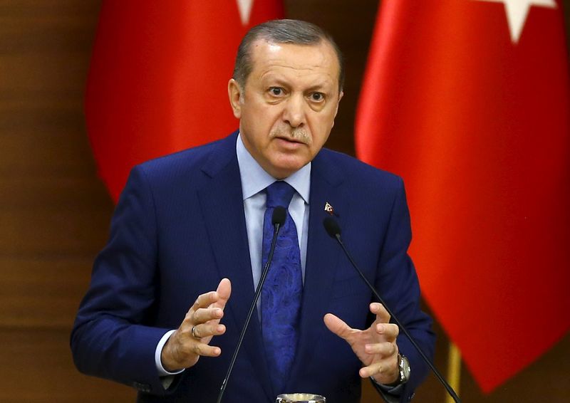 © Reuters. إردوغان: قوات الأمن التركية قتلت أكثر من 5300 مسلح كردي منذ يوليو