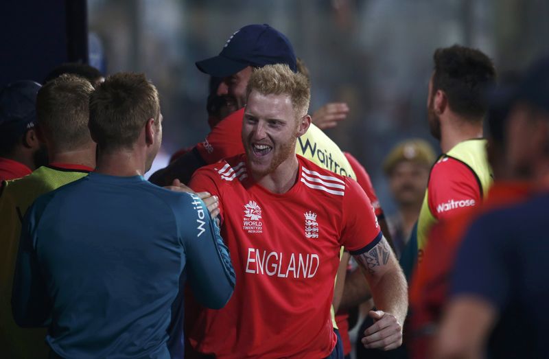 © Reuters. Cricket - England v New Zealand - World Twenty20 cricket tournament semi-final