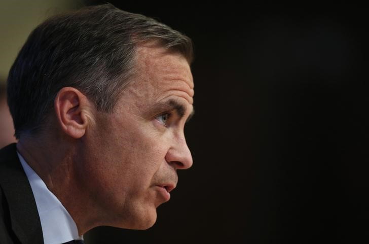 © Reuters. Bank of England governor and Financial Stability Board Chairman Mark Carney delivers a Financial Stability Board media briefing at the Bank of England in London