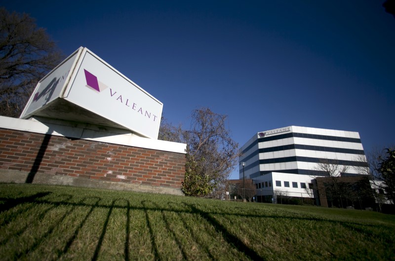 © Reuters. The headquarters of Valeant Pharmaceuticals International Inc. seen in Laval Quebec