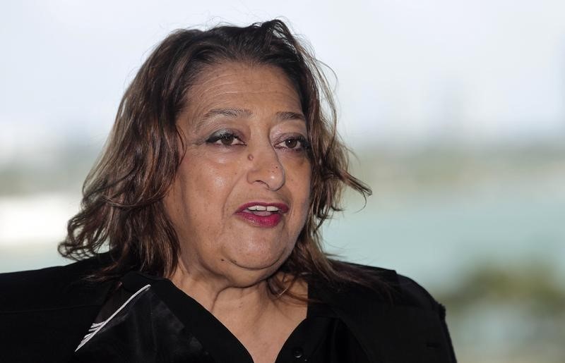 © Reuters. Arquiteta anglo-iraquiana Zaha Hadid