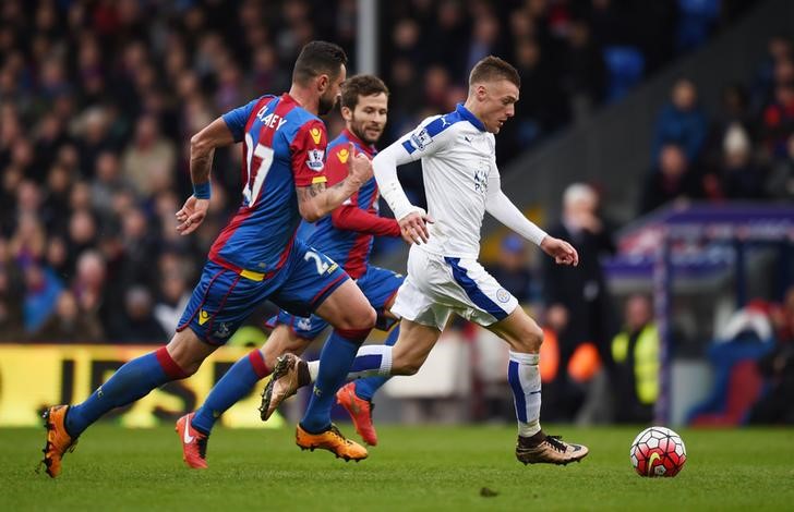 © Reuters. Crystal Palace v Leicester City - Barclays Premier League