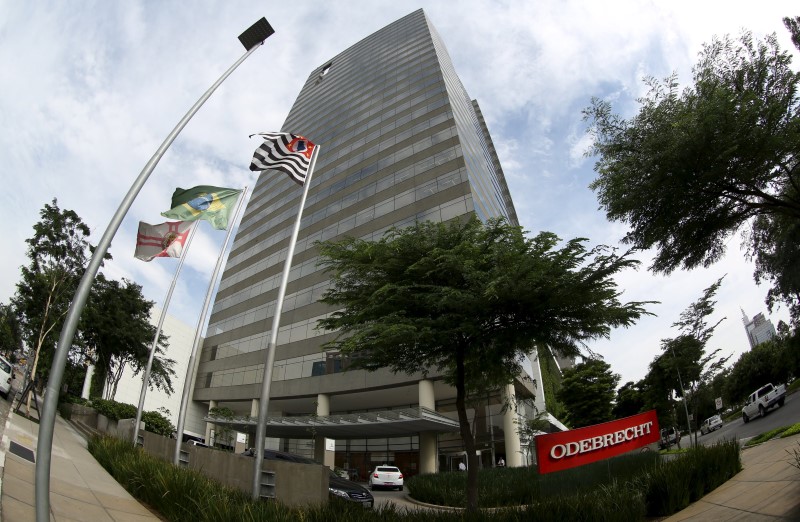 © Reuters. The headquarters of Odebrecht SA is pictured in Sao Paulo