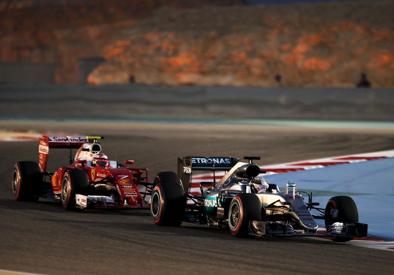 © Reuters. Formula One - Bahrain Grand Prix