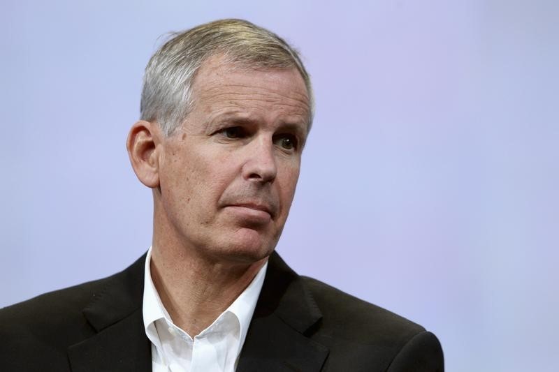 © Reuters. Dish Network Chairman Charlie Ergen attends the Google's annual developers conference in San Francisco