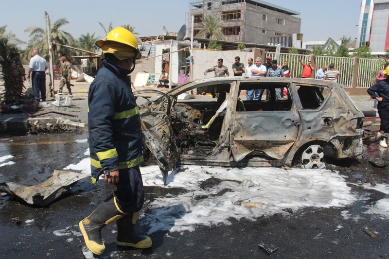 © Reuters. نحو 25 قتيلا في هجمات بأنحاء متفرقة من العراق