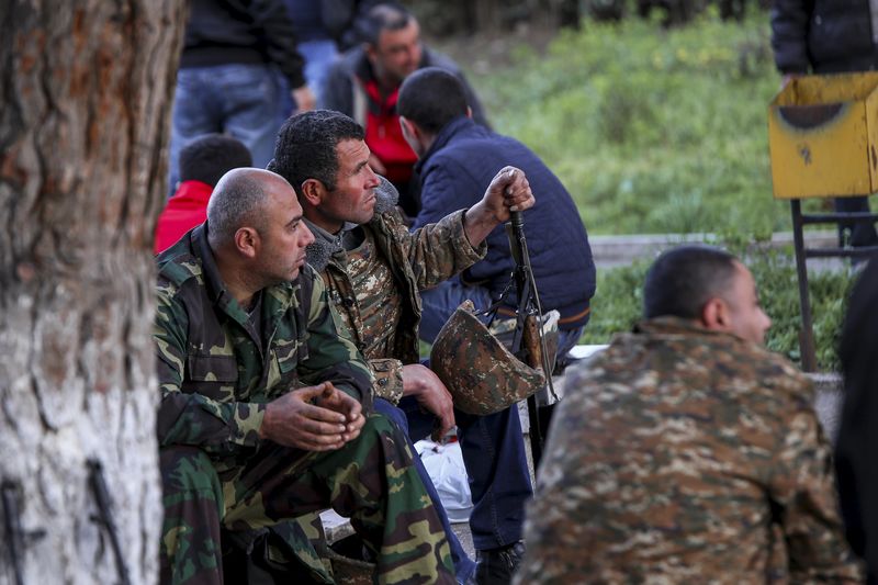 © Reuters. مسؤول من إقليم ناجورنو قرة باغ يعلن مقتل 4 عسكريين في اشتباكات
