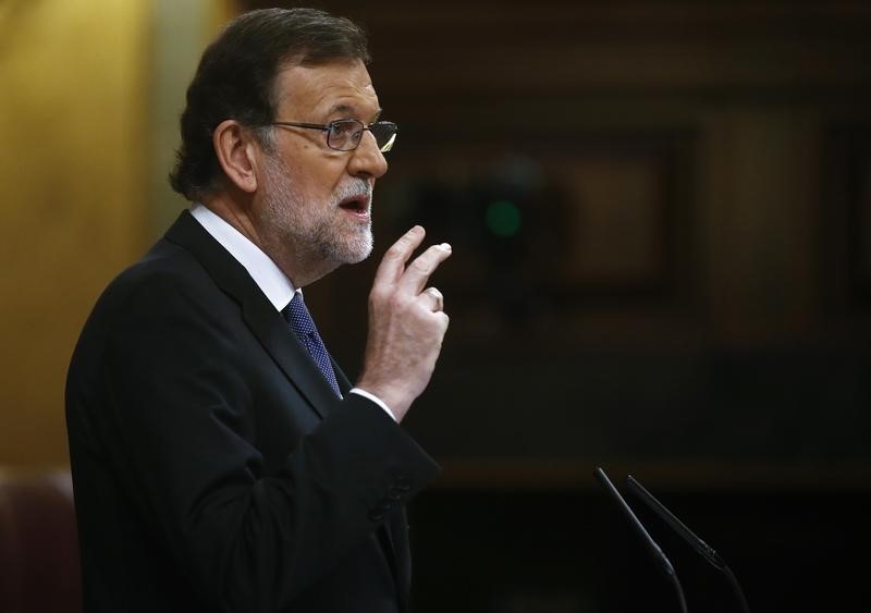 © Reuters. IU se querellará contra Rajoy por suscribir el pacto europeo sobre refugiados
