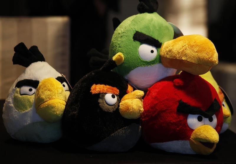 © Reuters. El fabricante de Angry Birds tuvo pérdidas en 2015