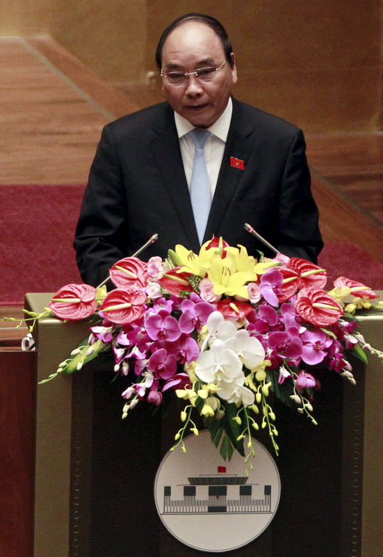 © Reuters. برلمان فيتنام يوافق على تعيين فوك رئيسا للوزراء لخمسة أعوام