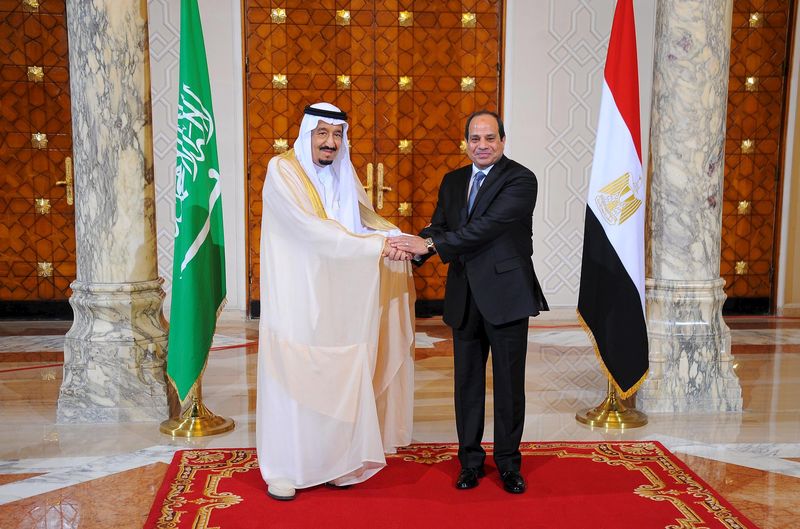© Reuters. مصر والسعودية توقعان اتفاقية لإنشاء صندوق استثمار بقيمة 60 مليار ريـال