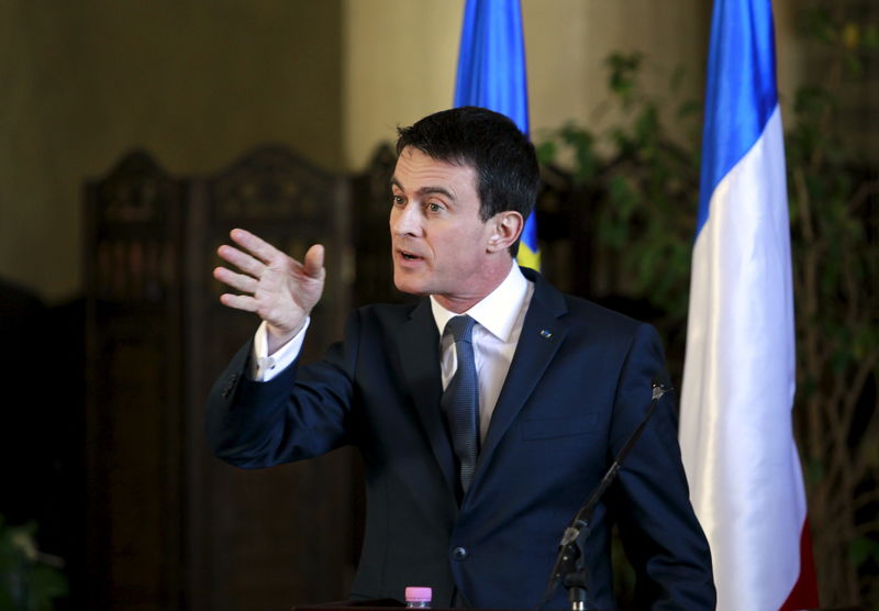 © Reuters. Primeiro-ministro francês, Manuel Valls