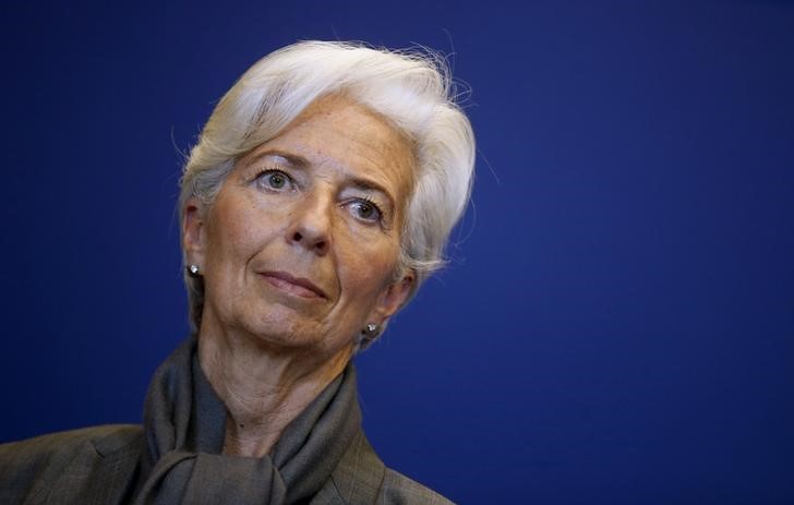 © Reuters. La direttrice del Fondo Monetario Internazionale Christine Lagarde