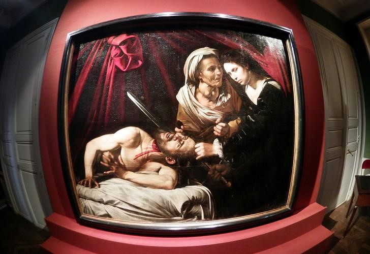 © Reuters. Pintura achada na França apontada como sendo de Caravaggio 