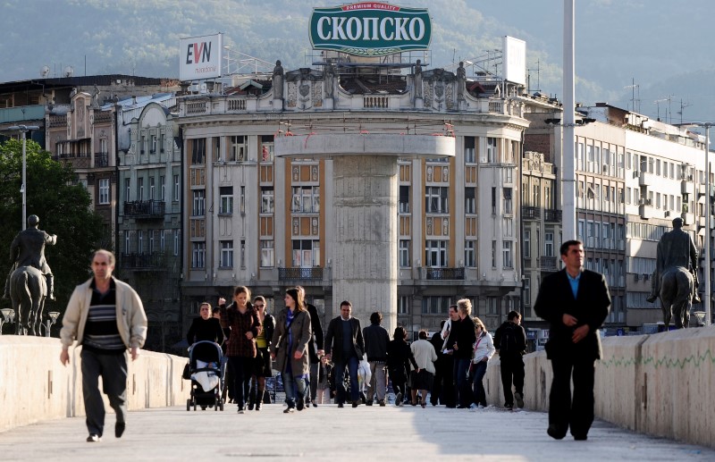 © Reuters. Macedonia fija elecciones parlamentarias para el 5 de junio