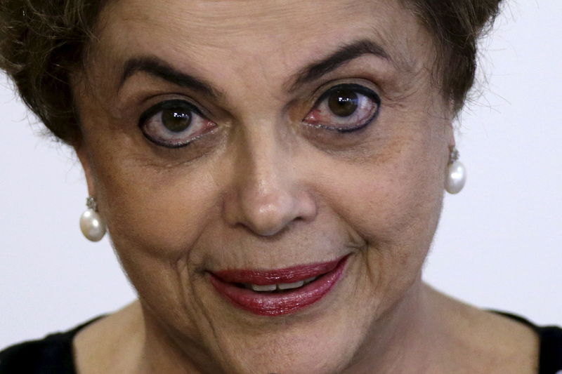 © Reuters. Presidente Dilma Rousseff durante cerimônia no Palácio do Planalto, em Brasília