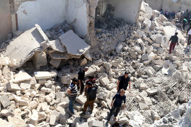 © Reuters. Rebeldes sirios declaran nueva batalla contra el Gobierno, acusan a la ONU de parcialidad