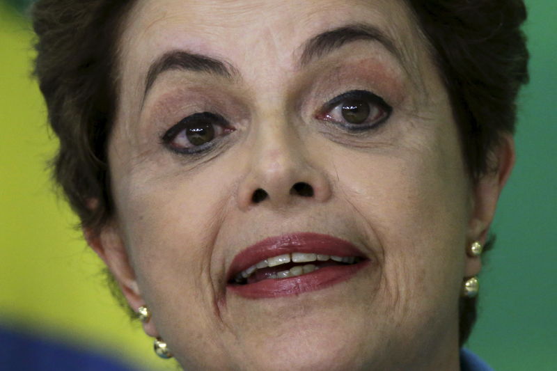 © Reuters. Presidente Dilma Rousseff durante entrevista coletiva no Palácio do Planalto, em Brasília