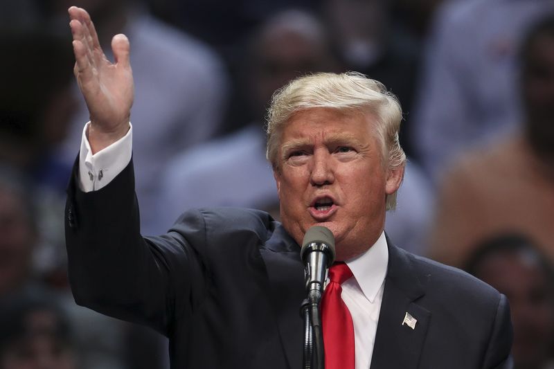 © Reuters. Donald Trump faz discurso em Buffalo, Nova York