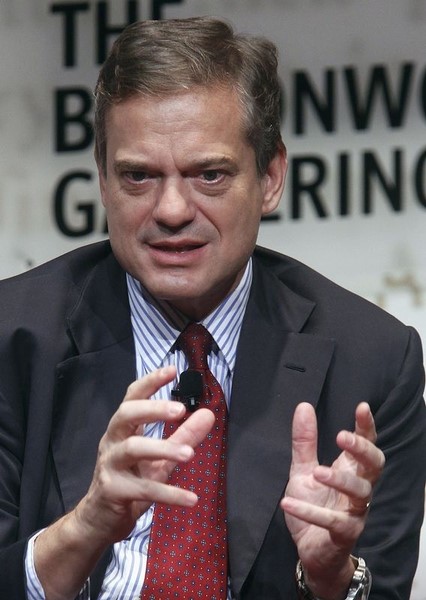 © Reuters. Lorenzo Bini Smaghi, Visiting Scholar, Weatherhead Center for International Affairs, Harvard University, speaks during The Economist's Buttonwood Gathering in New York