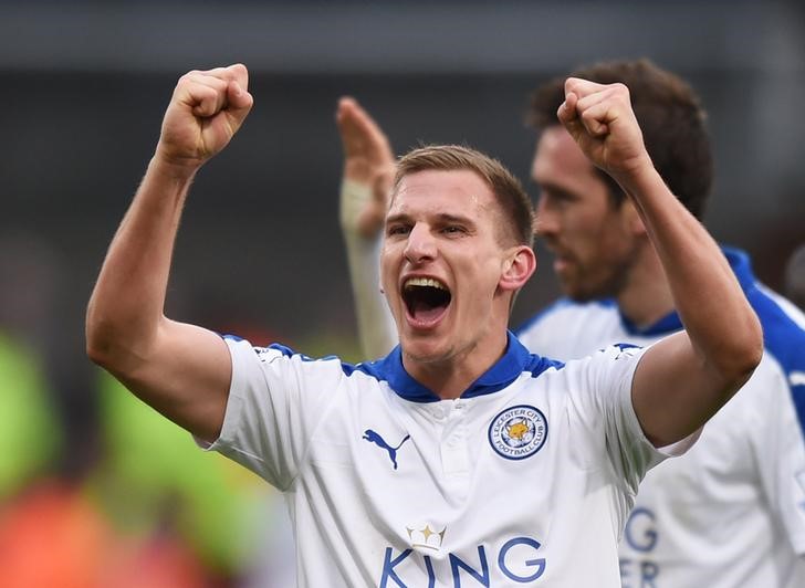 © Reuters. Crystal Palace v Leicester City - Barclays Premier League