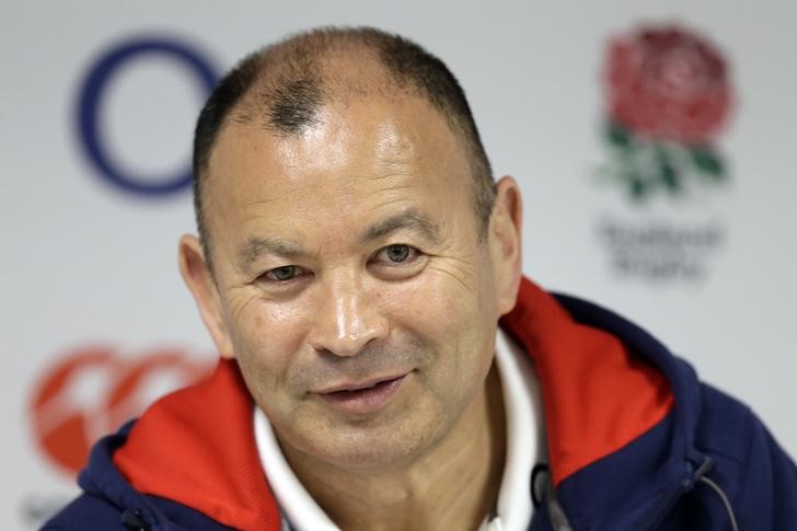 © Reuters. England - Eddie Jones Media Briefing