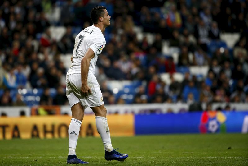 © Reuters. Cristiano Ronaldo descansará en Liga para estar contra el Manchester City 