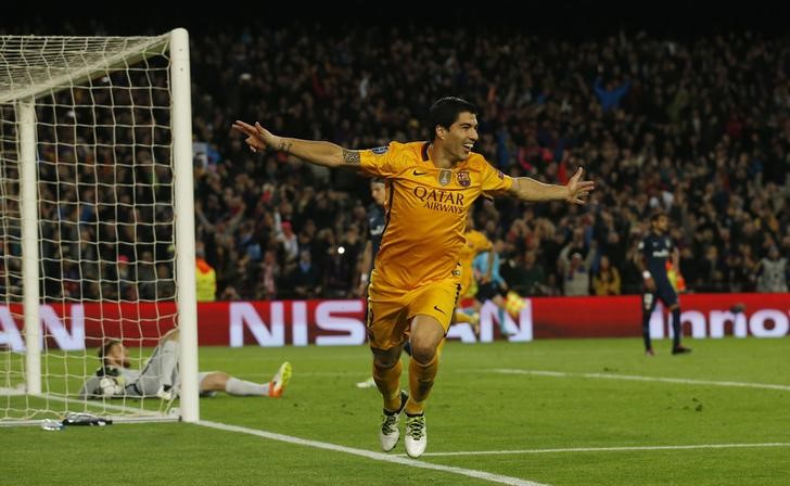 © Reuters. FC Barcelona v Atletico Madrid - UEFA Champions League Quarter Final First Leg