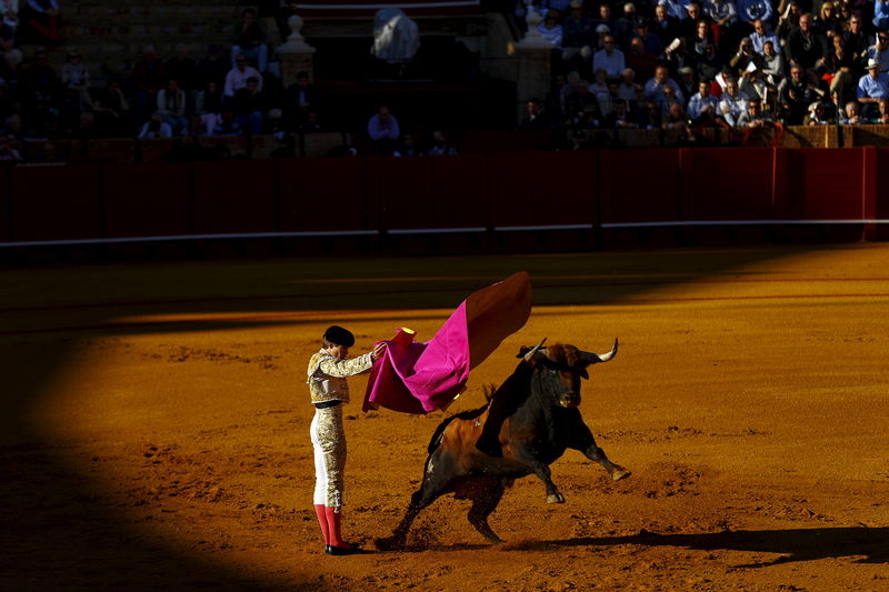 © Reuters. No se puede juzgar las corridas de toros sin haber visto una, dice un torero