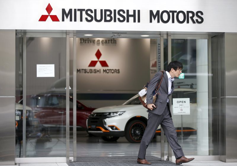© Reuters. Mitsubishi Motors podría no dar estimación de resultados por escándalo de datos