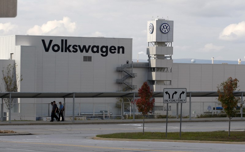 © Reuters. The Volkswagen Chattanooga Assembly Plant in Chattanooga