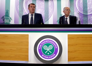 © Reuters. Wimbledon Spring Press Conference 2016