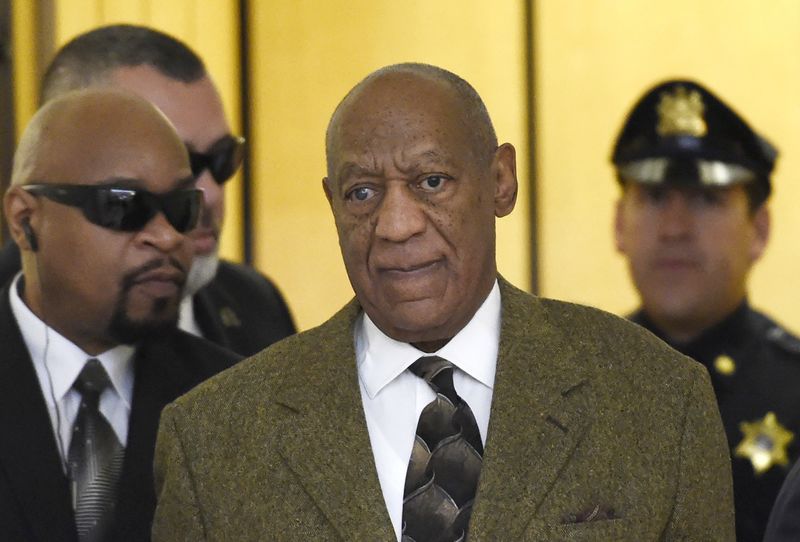 © Reuters. Bill Cosby chega para audiência em Norristown