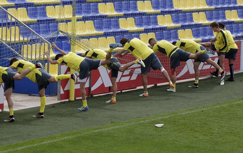 © Reuters. Football Soccer - Villarreal v Liverpool - Europa League - Semi-Finals First Leg - Madrigal Stadium, Villarreal