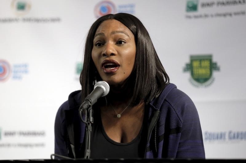 © Reuters. Serena Williams no participará en el Abierto de Madrid por una gripe