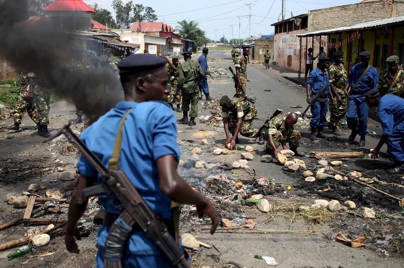 © Reuters. خمسة قتلى في هجوم على معقل للمعارضة في بوروندي