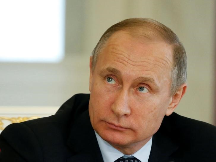 © Reuters. بوتين يجري تعديلات في أجهزة إنفاذ القانون الروسية