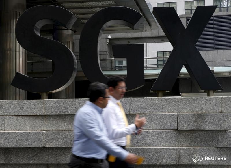 © Reuters. Singapore Exchange (SGX), la Borsa di Singapore