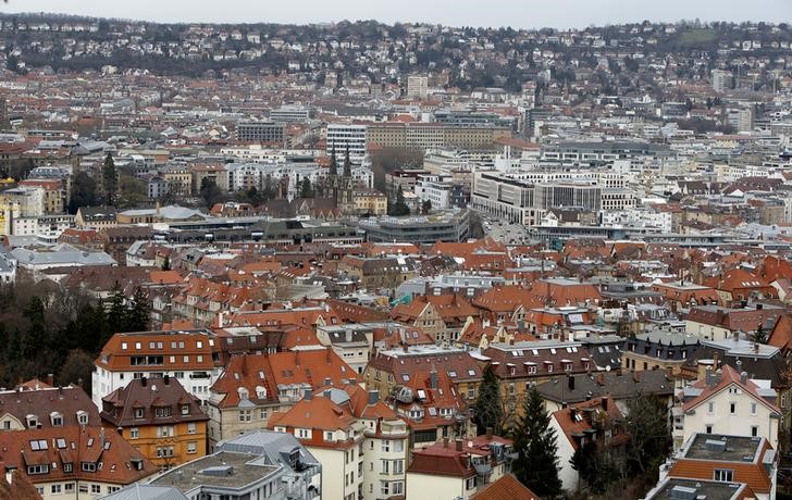 © Reuters. General view of Stuttgart