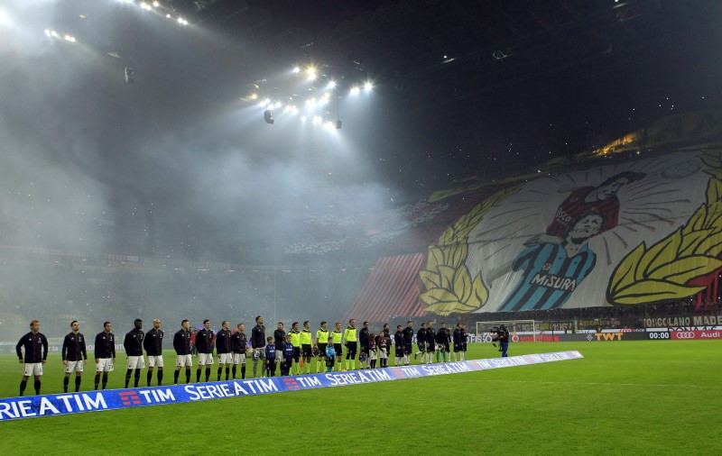 © Reuters. AC Milan v Inter Milan