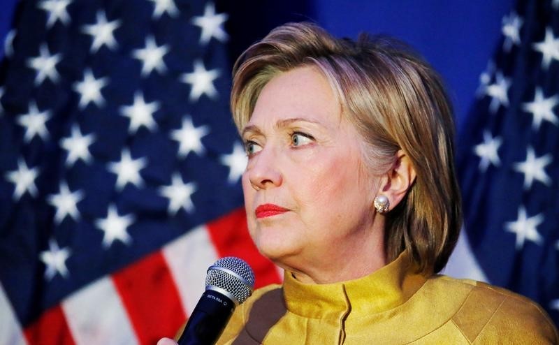 © Reuters. Hillary Clinton durante evento em Washington