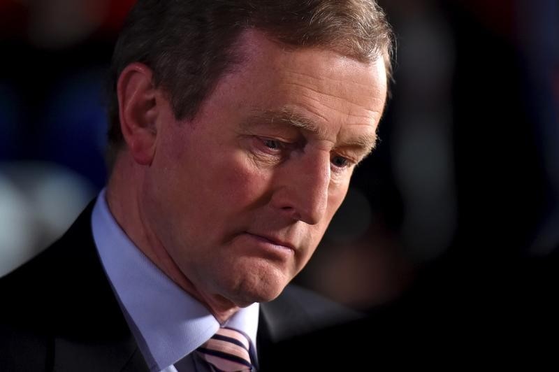 © Reuters. Kenny, reelegido primer ministro irlandés al frente de un Gobierno en minoría