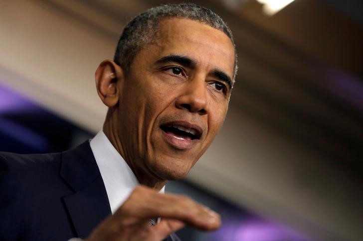 © Reuters. أوباما: الاقتصاد العالمي لا ينمو بالسرعة المنشودة