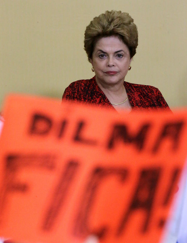 © Reuters. Presidente Dilma Rousseff durante evento no Palácio do Planalto, em Brasília