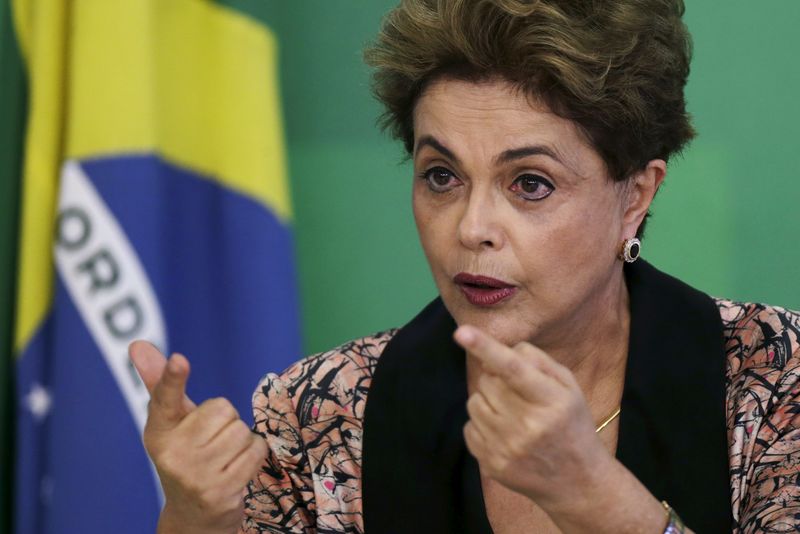 © Reuters. El Senado de Brasil impulsa el juicio político a Rousseff