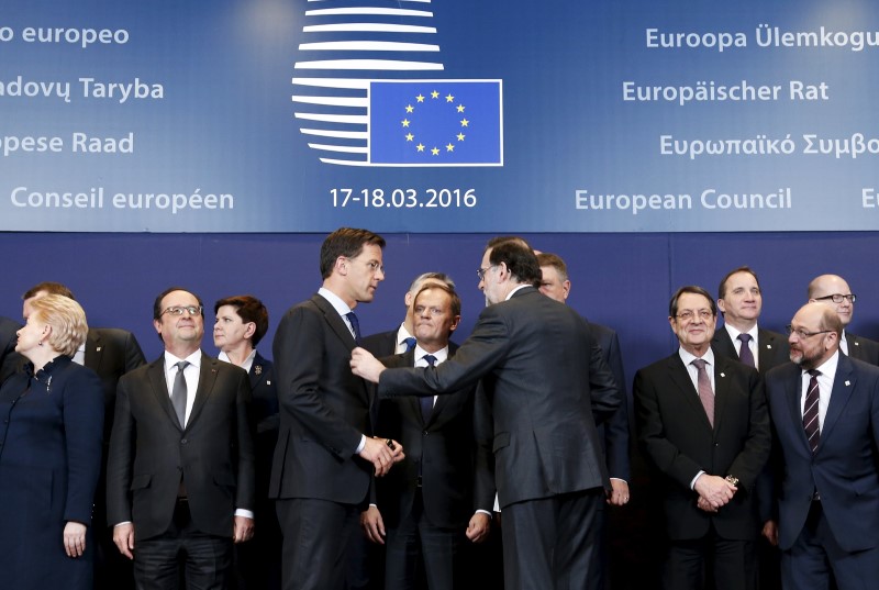 © Reuters. La UE avanza en negociación para limitar exposición de bancos a deuda soberana
