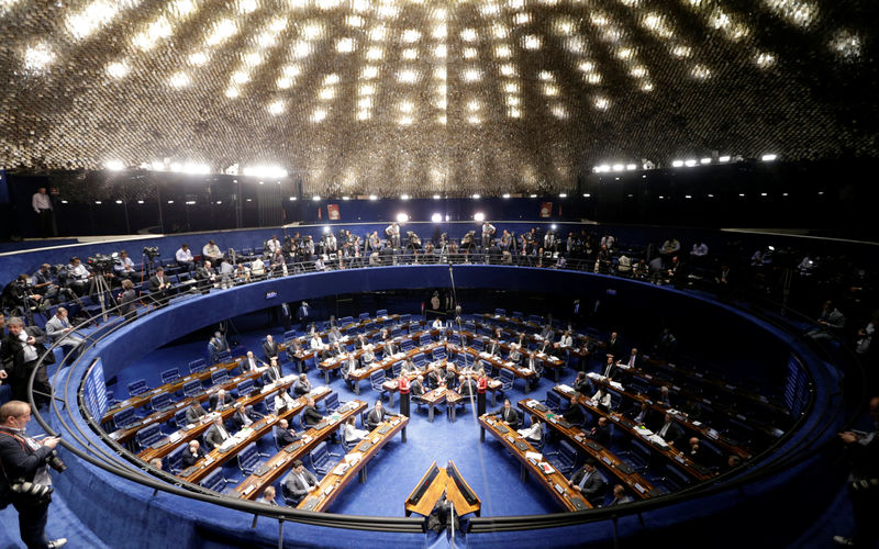 © Reuters. Plenário do Senado durante sessão desta quarta-feira