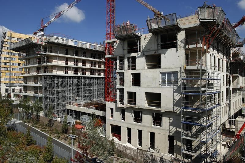 © Reuters. HAUSSE DES VENTES DE LOGEMENTS NEUFS AU 1ER AU TRIMESTRE