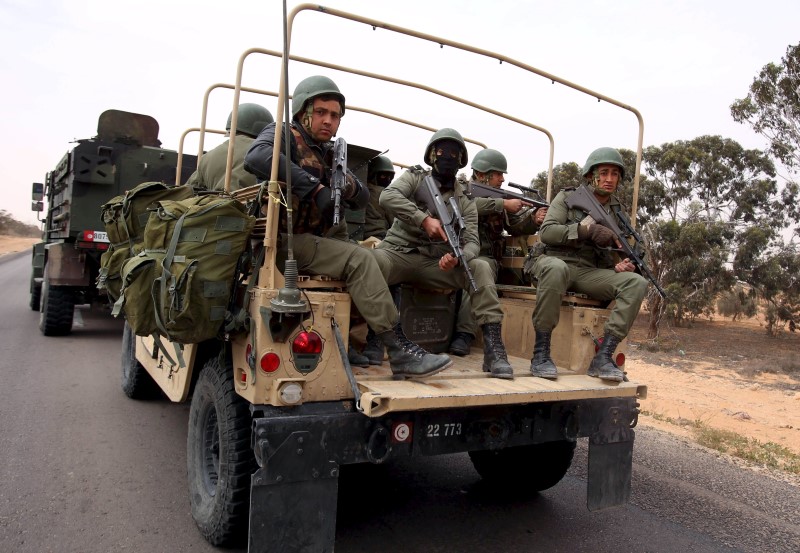 © Reuters. أمريكا تقدم مساعدات عسكرية جديدة لتونس لتأمين حدودها مع ليبيا